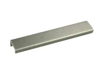 Końcówka Zaślepka do Cokołu wys.10cm STAL Szczotkowana Rehau