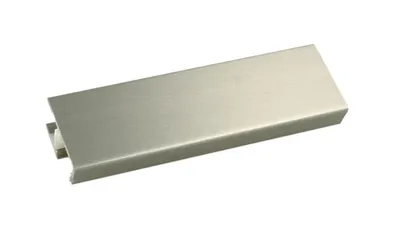 Łącznik 90° do Cokołu wys.10cm STAL Szczotkowana Rehau