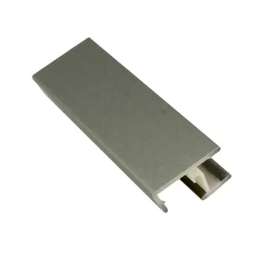 Łącznik 90° do Cokołu wys.10cm STAL Szczotkowana Rehau