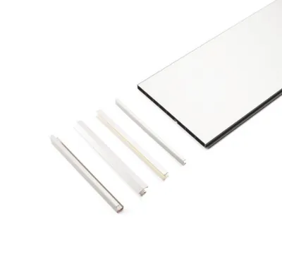 Łącznik 90° do Cokołu wys.10cm STAL Szczotkowana Rehau