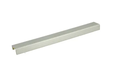 Końcówka Zaślepka do Cokołu wys.15cm ALUminium Szczotk. Rehau