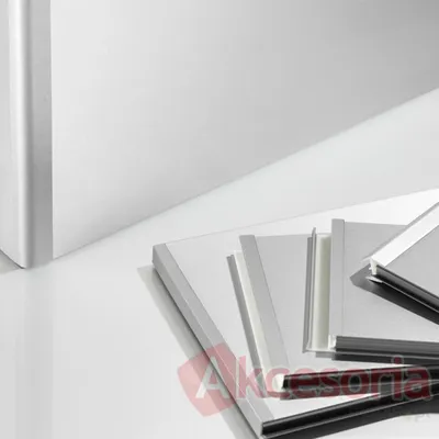 Łącznik 90° do Cokołu wys.15cm ALUminium SzczotkowanSTARY MODEL