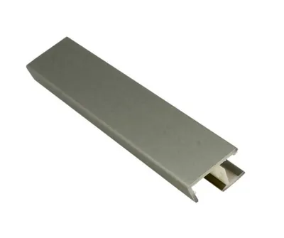 Łącznik 90° do Cokołu wys.15cm STAL Szczotkowana Rehau