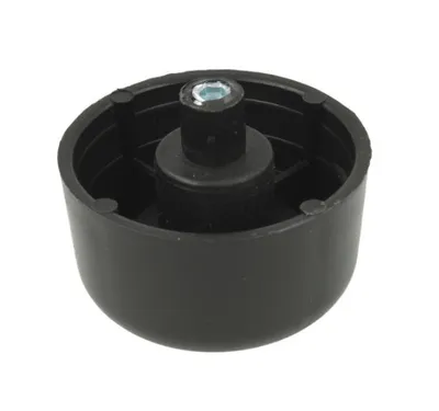 Stopka meblowa z regulacją 14.158 - czarny / wys. 3 cm