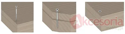 Wkręt samościągający Wurth ASSY P z podwójnym gwintem / 4x30 mm - 1000 szt.