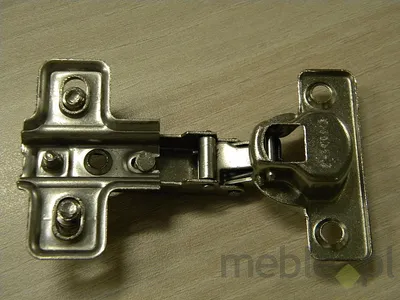Zawias 110° MINI 26mm TECNO wyg 0° Z Prowadnikiem Z Euro H=0