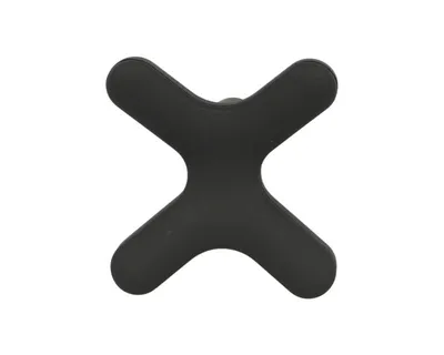Wieszak X - czarny mat