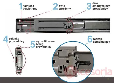 VARIANT PLUS Cargo mini boczne 20 metal lakier srebrny