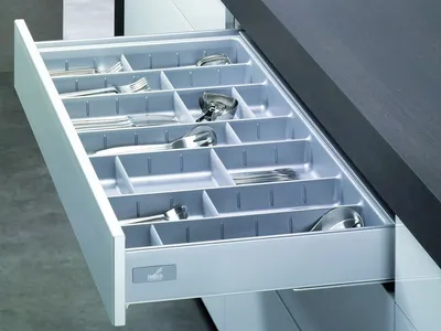 Wkład Na Sztućce OrgaTray 560 Do InnoTech 90/47 cm Srebrny