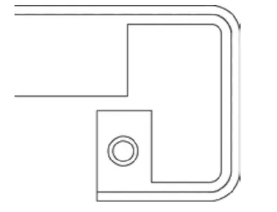 Listwa szczelinowa EGGER 38 aluminium C-0