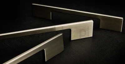 Uchwyt DINO 0053 - czarny mat lakier / rozstaw 288-320 mm