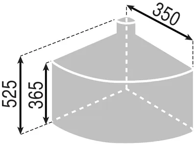 Kosz Wurth EKO CENTER 2 do korpusu 40 cm / 2x9 l 