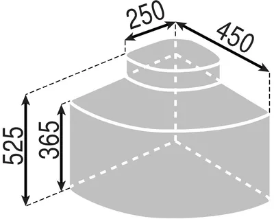 Kosz Wurth EKO CENTER 4 do korpusu 50 cm / 1x12 + 3x9 l