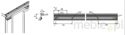 TopLine L - Zestaw Z Profili STB 11 Przed Wieńcem Górnym 3000 mm