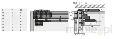 TopLine L - Zestaw Z Profili STB 11 Przed Wieńcem Górnym 3000 mm