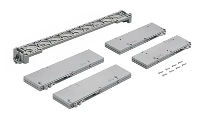 TopLine L Silent System W Kierunku Otwierania Szafa 3-Drzwiowa
