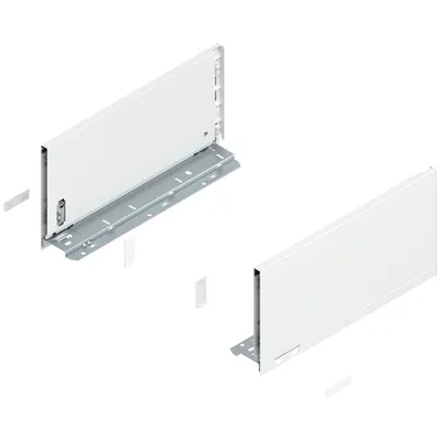 Boki LEGRABOX / wys. C=177 mm / dł. 35 cm / biały
