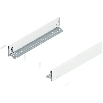 Boki LEGRABOX / wys. M=90.5 mm / dł. 50 cm / biały