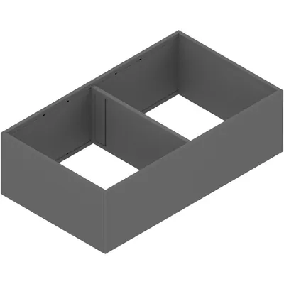 Ramki do szuflady z wysokim frontem AMBIA-LINE do Legrabox i Merivobox - antracyt / 21.8x40 cm