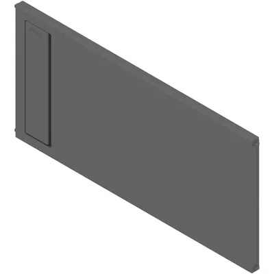 AMBIA-LINE listwa poprzeczna, do LEGRABOX/MERIVOBOX do szuflady z wysokim frontem (ZC7F400RSP), tworzywo, Antracyt