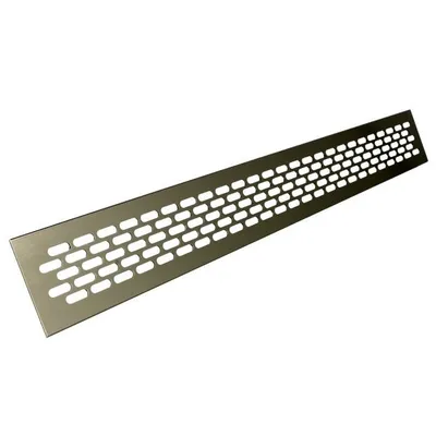 Kratka wentylacyjna (FE) 60 aluminium INOX
