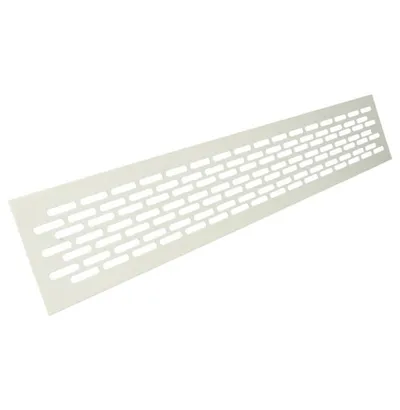 Kratka wentylacyjna 80 N aluminium lakier biały