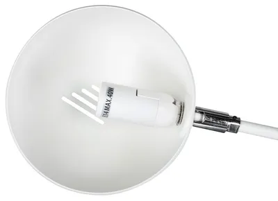 Lampa stojąca BUSH biała