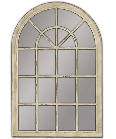 Lustro 201-027B 100x150 - przecierany biały