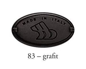 Gałka 24316 - grafitowy, czarna ceramika / fi 40 mm