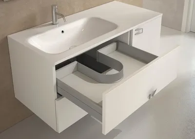 Osłona do syfonu Volpato FLEX - biały
