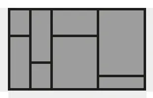 Wkład na sztućce ORGATRAY 590 - srebrny / 507x412 mm