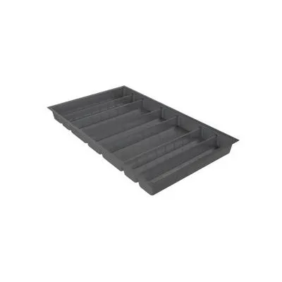 Wkład na sztućce ORGATRAY 590 - antracyt / 457x462 mm