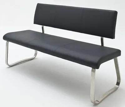Ławka ARCO 155 cm - skóra ekologiczna