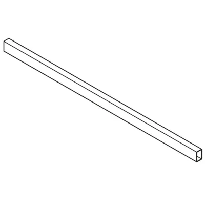 Reling poprzeczny do przycięcia ORGA-LINE do Tandembox Antaro - szary / dł. 110,4 cm 
