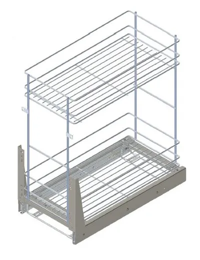 VARIANT PLUS Cargo mini dolne 20 metal efekt chrom