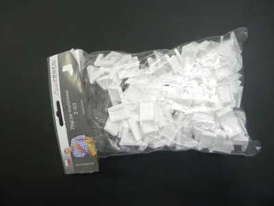 Złącze meblowe zamykane pojedyncze Z-03 - biały / 100 szt.