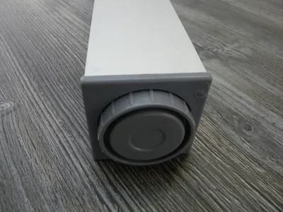 Noga meblowa (FE) kwadratowa 60x60 L 820mm (ALNOGK60/820) aluminium C-0