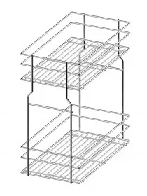 - Variant MULTI Cargo DOLNE 50 2-Poziom SREBRNY Bez Prowadnic