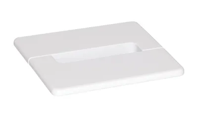 Przepust kablowy 6796 - biały mat / fi 80 mm