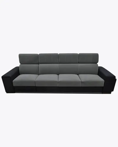 Sofa rozkładana LOFT 24 z wnęką i pufami