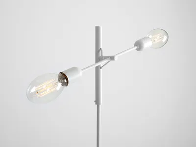 Lampa podłogowa TWIGO FLOOR 2 - biały