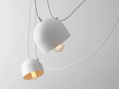Lampa wisząca POPO 6 - biały