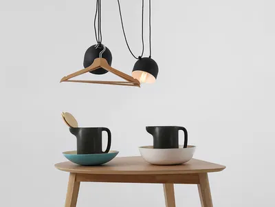 Lampa wisząca POPO 2 - czarny