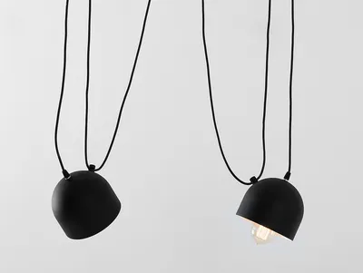 Lampa wisząca POPO 2 - czarny