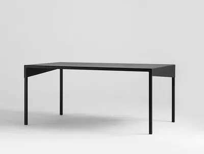 Stolik OBROOS COFFEE METAL 100x60 - czarny