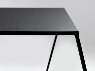 Stolik ZAK METAL 80 - czarny
