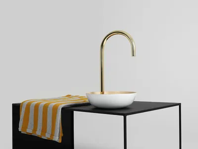 Stolik 2 WALL METAL 100x60 - czarny