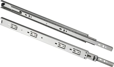 Prowadnice kulkowe Marcopol / dł. 30 cm / wys. 35 mm / 35 kg / wysuw 100%