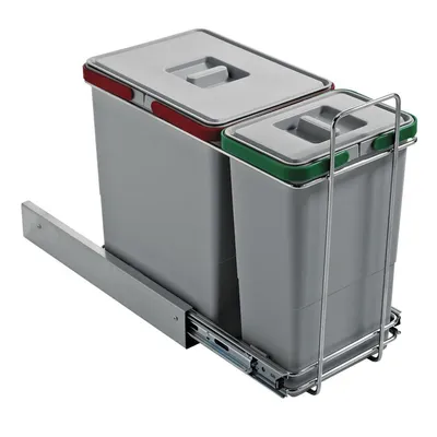 Sortownik na śmieci podwójny ECOFIL PF01 34A1 / 1x8 l + 1x18 l