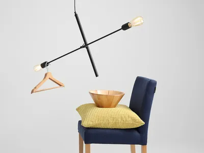 Lampa wisząca TWIGO 2 - czarny